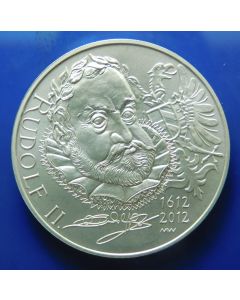 Czech Republic  200 Korun  2012	400th Anniversary of the Death of Rudolf II – Silver