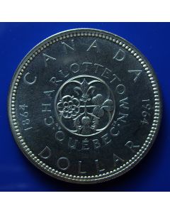 Canada Dollar1964km# 58 