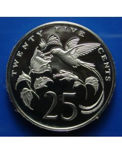 Jamaica 25 Cents 1979km# 56