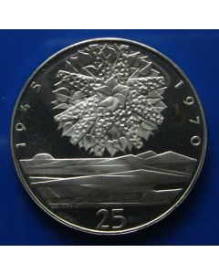 Czechoslovakia 25 Korun1970km# 69