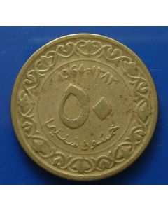 Algeria 	 50 Centimes	1964