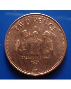 Gibraltar  2 Pence2006 km# 1065 