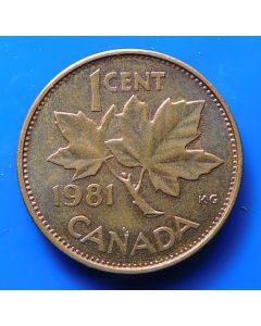 Canada Cent1981km# 127   Schön# 58a