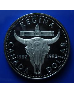 Canada Dollar1982km# 133