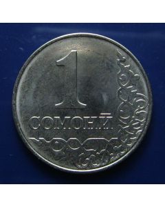  Tajikistan 	 Somoni	2011	 unc