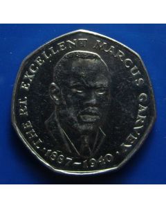 Jamaica 25 Cents1991 km# 147 