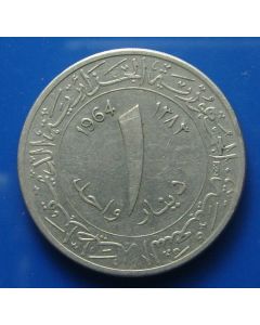 Algeria  Dinar1964km# 100   Schön# 10