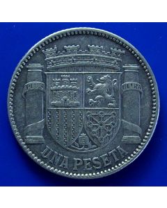 Spain  Peseta1933 km# 750 