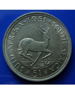 South Africa 5 Shillings1951 km# 40.2