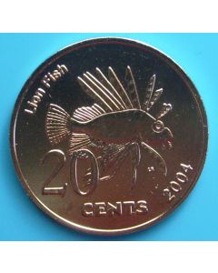 Keeliing Cocos 20 Cents2004 x#13A 