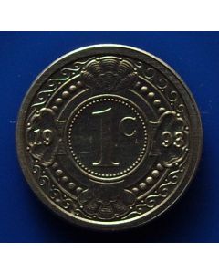 Netherlands Antilles  Cent1993 km# 32