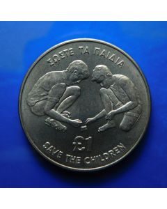 Cyprus	 Pound	1989	 Boy's Play – 70th Anniversary of the Save the Children Fund 