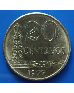 Brazil 20 Centavoskm# 579.1a 