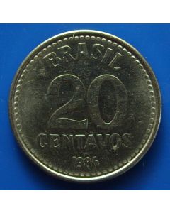 Brazil 20 Centavoskm# 603