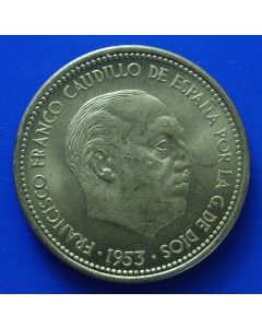 Spain  2½ Pesetas  km# 785 