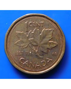 Canada Cent1992km# 204    Schön#`201