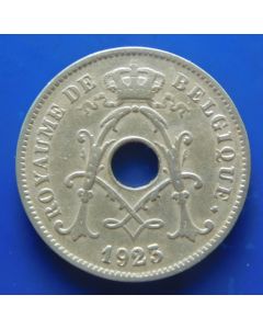 Belgium 	 10 Centimes	1923	 (Belgique) Albert I (French text) km# 85.1
