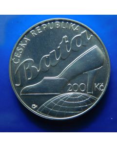 Czech Republic 	200 Korun	2014	 Birth of Tomas Bata, , UNC