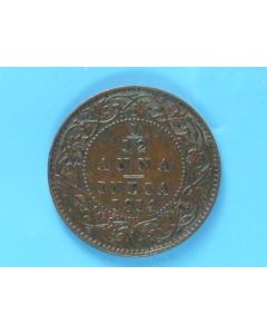 India-British-Colony  1/12 Annas1914 km#509