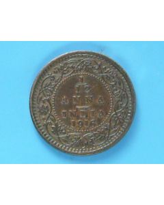 India-British-Colony  1/12 Annas1916 km#509