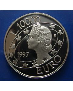 San Marino 10000 Lire1997 km# 372