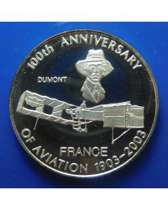 Congo Democratic Republic  10 Francs	2008	 Dumont