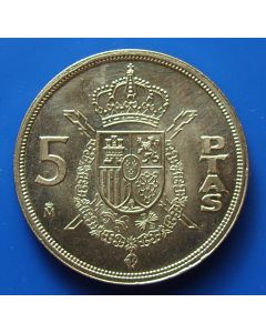 Spain  5 Pesetas km# 823 