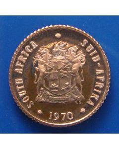 South Africa ½ Cent1970 km# 81  Proof