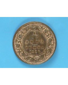 India-British-Colony  1/12 Annas1926c km#509