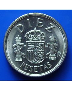 Spain  10 Pesetas km# 827 