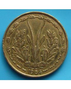 West African States  10 Francs1964 km# 1  Schön# 12