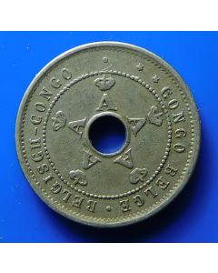 Belgian Congo 5 Centimes1911km# 17  Schön# 9