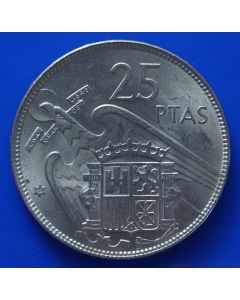 Spain  25 Pesetas  km# 787 