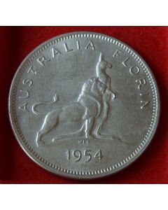 Australia  Florin1954km#55 