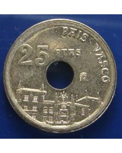 Spain  25 Pesetas1993 km# 920 