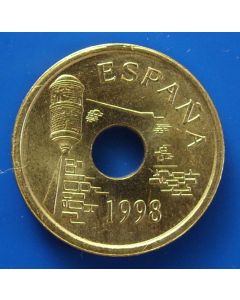 Spain  25 Pesetas1998 km# 990  