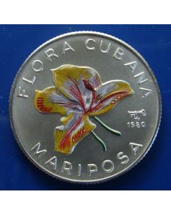 Carib.C.   5 Pesos1980 