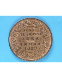 India-British-Colony  ¼ Anna 1929c km#512