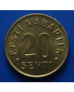 Estonia20 Senti1992km# 23  Schön# 27