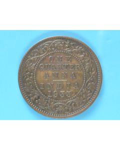 India-British-Colony  ¼ Anna 1935c km#512