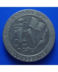 Spain  200 Pesetas1997 km# 986 