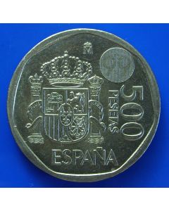 Spain  500 Pesetas km# 924