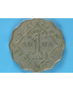 India-British-Colony  Anna 1928c km#513