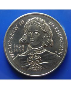 Poland 	 10000 Zlotych	1992	 Ladislaus III Jagiellon