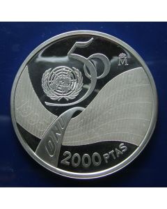 Spain  2000 Pesetas1995 km# 955 