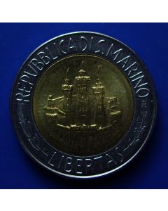 San Marino  500 Lire1984 km# 167  