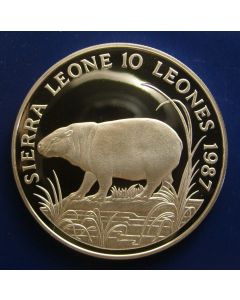 Sierra Leone  10 Leones1987km#41  