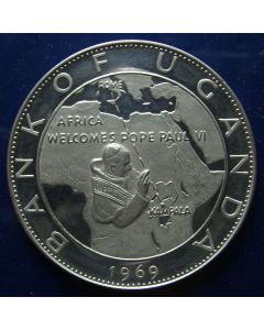 Uganda 20 Shillings1969 km# 11   Schön# 11