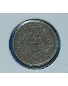 India-British-Colony  2 Annas 1912c km#515