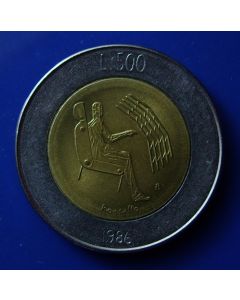 San Marino  500 Lire1986 km# 195 